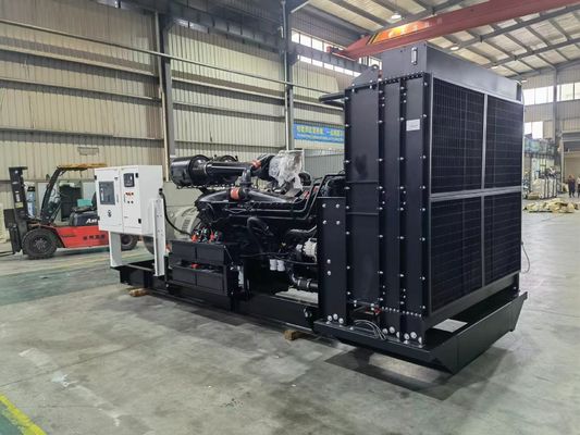 ओपन टाइप कमिंस 1500 केवीए डीजल जेनरेटर 1250kw KTA50-G9 50hz