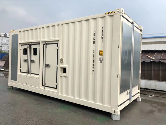 50 हर्ट्ज डीपसी कंट्रोलर 1000kva कमिंस जेनरेटर कंटेनरीकृत जेनसेट