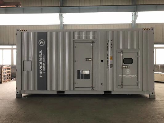 50 हर्ट्ज डीपसी कंट्रोलर 1000kva कमिंस जेनरेटर कंटेनरीकृत जेनसेट