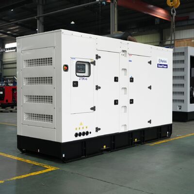 पोर्टेबल, घरेलू, थोक, अनुकूलन योग्य 250kW 313KVA वाटर-कूल्ड प्रकार Doosan सुपर साइलेंट डीजल जनरेटर सेट