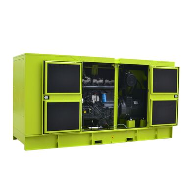 साइलेंट डीजल जनरेटर 375kva स्टैंडबाय पावर 300kw 50 हर्ट्ज इंजन मॉडल DP126CB औद्योगिक और वाणिज्यिक उपयोग के लिए उपयुक्त