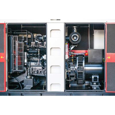 कारखाने की बिक्री 400kW 500KVA Cum min डीजल जनरेटर सेट 500kva बिक्री के लिए सुपर साइलेंट ओपन फ्रेम डीजल जनरेटर के साथ