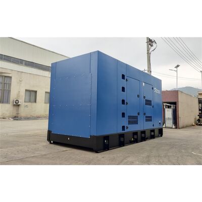 Heavy Duty 1500kW 1875kVA Containerized Silent Generator Set Cummi Powered, 3-Phase 50/60Hz, OEM Customization Available
